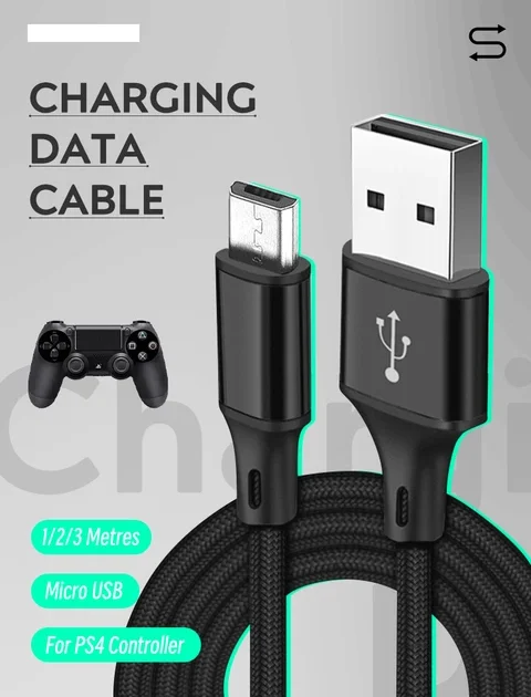 شاحن يد تحكم PlayStation 4 🔥