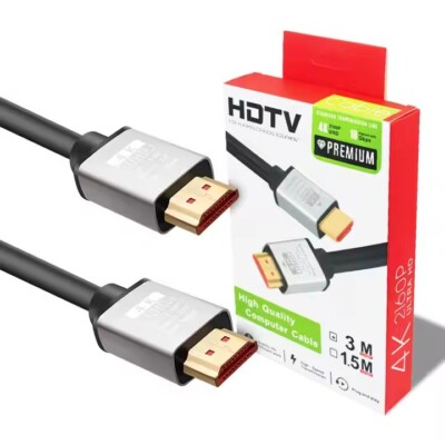 كابل HDMI 4K Ultra HD عالي الجودة 🔥