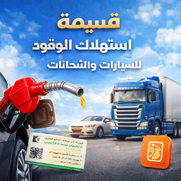 ⛽ قسيمة استهلاك الوقود