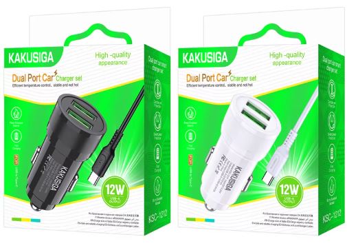 🚗🔌 شاحن سيارة USB مزدوج type c – شحن سريع وآمن أثناء القيادة ⚡