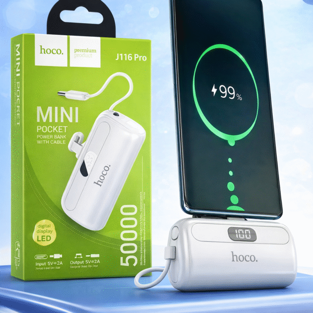 🔋 باور بانك HOCO J116 Pro الأصلي ⚡